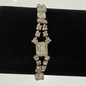 Dainty Vintage Rhinestone Bracelet